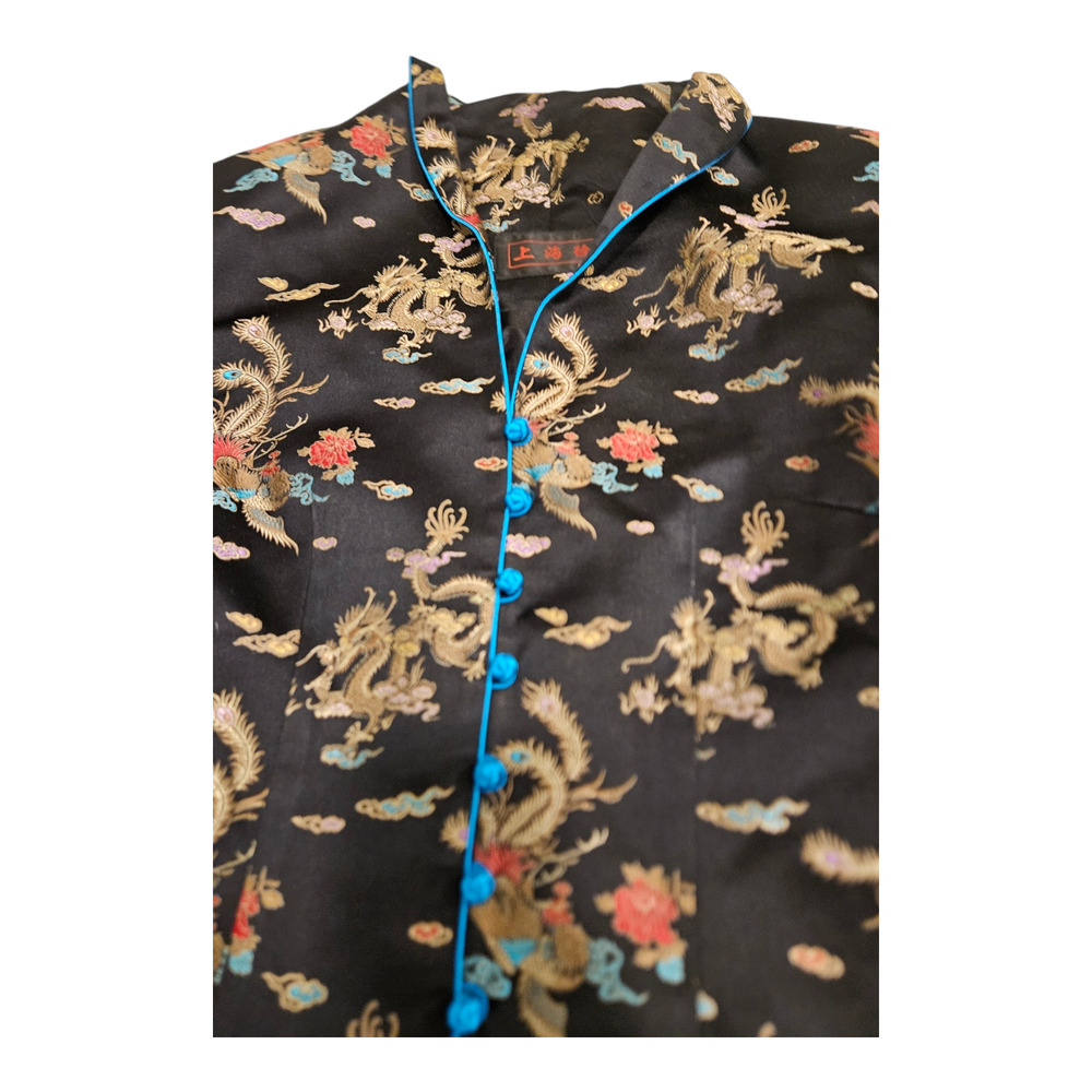 Small Embroidered Long Sleeve Button Up Jacket - Picture 2 of 9